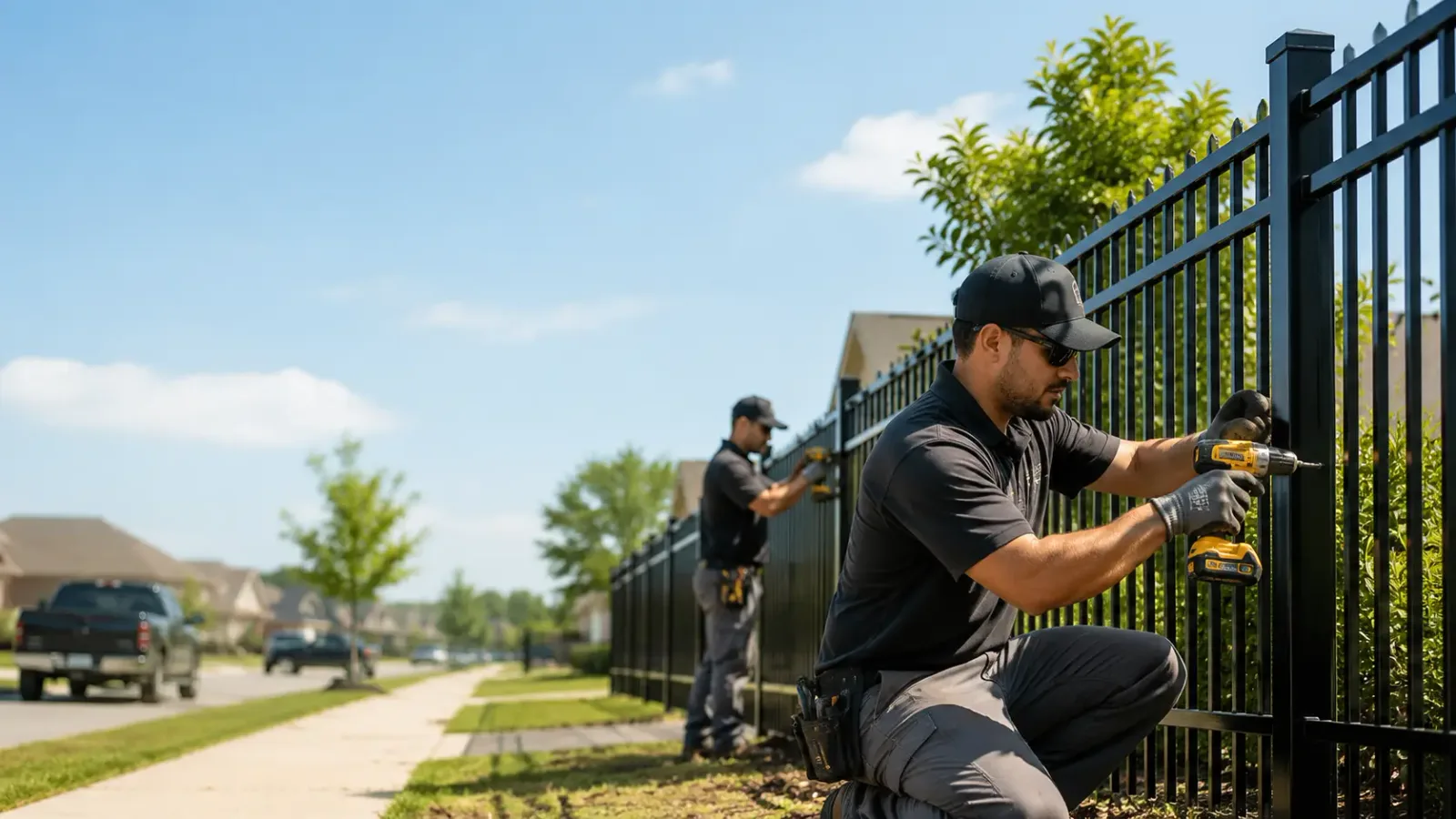 Metal Fence Installation in Gravelly, AR